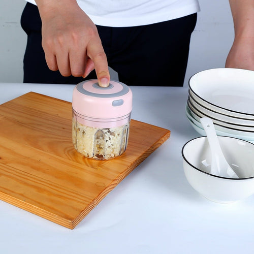 Jivolta ChopSwift Pro - Cordless Rechargeable Food Chopper - Jivolta