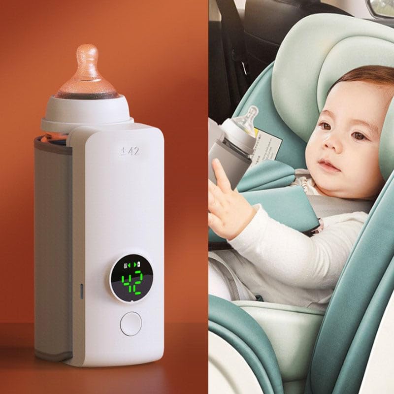 Jivolta NurtureWarm - Wireless USB Rechargeable Baby Bottle Warmer - Jivolta