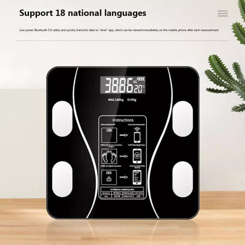 Jivolta BodySense - 180kg Bluetooth Smart Body Fat BMI Scale - Jivolta