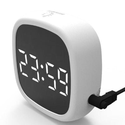 Jivolta Voice Control Desk Alarm Clock LED Digital Electronic Clocks Luminous Table Decor - Jivolta