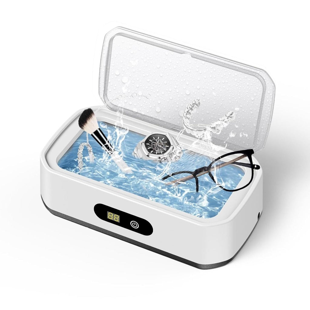 Jivolta LensPure Pro - 49kHz Ultrasonic Eyeglass Cleaner - Jivolta