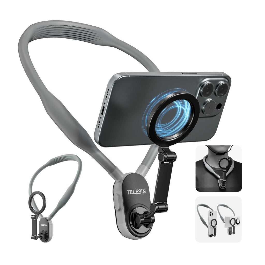 Jivolta NeckView - Magnetic Silicone Phone Neck Mount - Jivolta