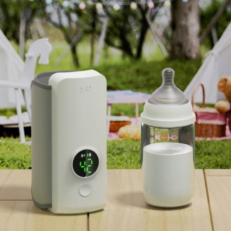 Jivolta NurtureWarm - Wireless USB Rechargeable Baby Bottle Warmer - Jivolta