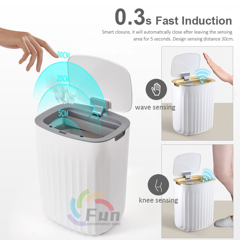 Jivolta TidyLift - Smart Motion Sensor Automatic Trash Can - Jivolta