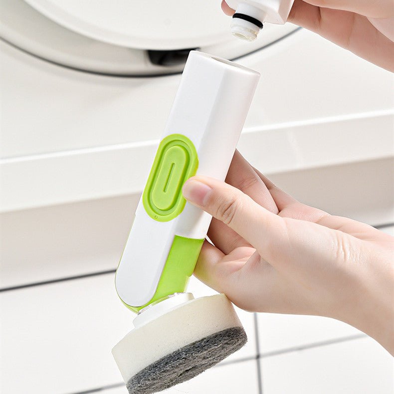 Jivolta SudsMate - Liquid - Filled Long - Handle Dish Cleaning Brush - Jivolta