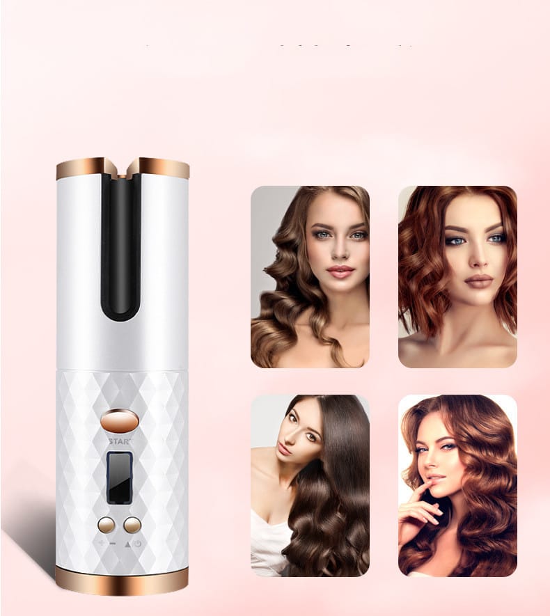 Jivolta CurlWave - Rechargeable Auto Ceramic Hair Curler - Jivolta