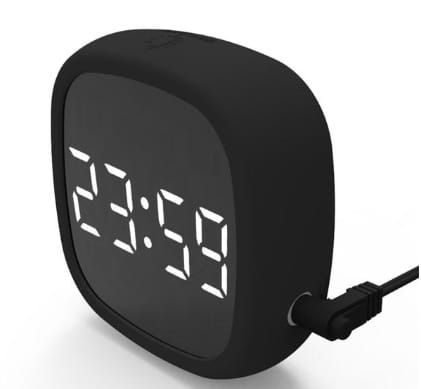 Jivolta Voice Control Desk Alarm Clock LED Digital Electronic Clocks Luminous Table Decor - Jivolta