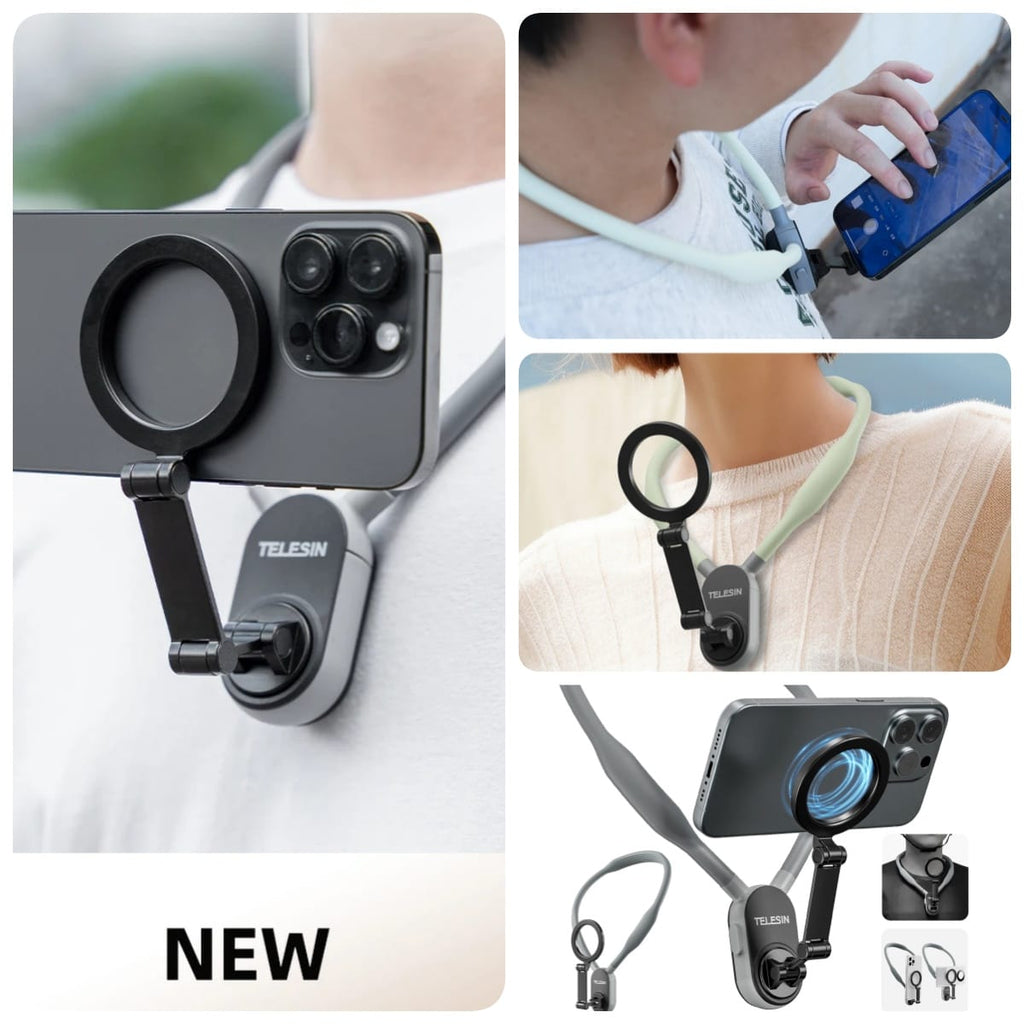 Jivolta NeckView - Magnetic Silicone Phone Neck Mount - Jivolta