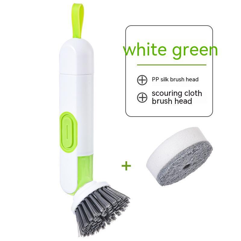 Jivolta SudsMate - Liquid - Filled Long - Handle Dish Cleaning Brush - Jivolta