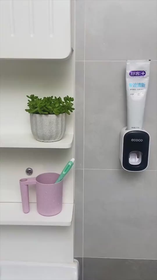 Jivolta's toothbrush dipenser video